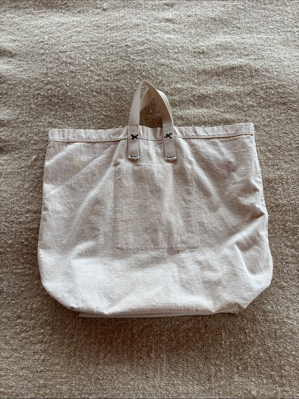 Vintage Utilitarian Cotton Tote